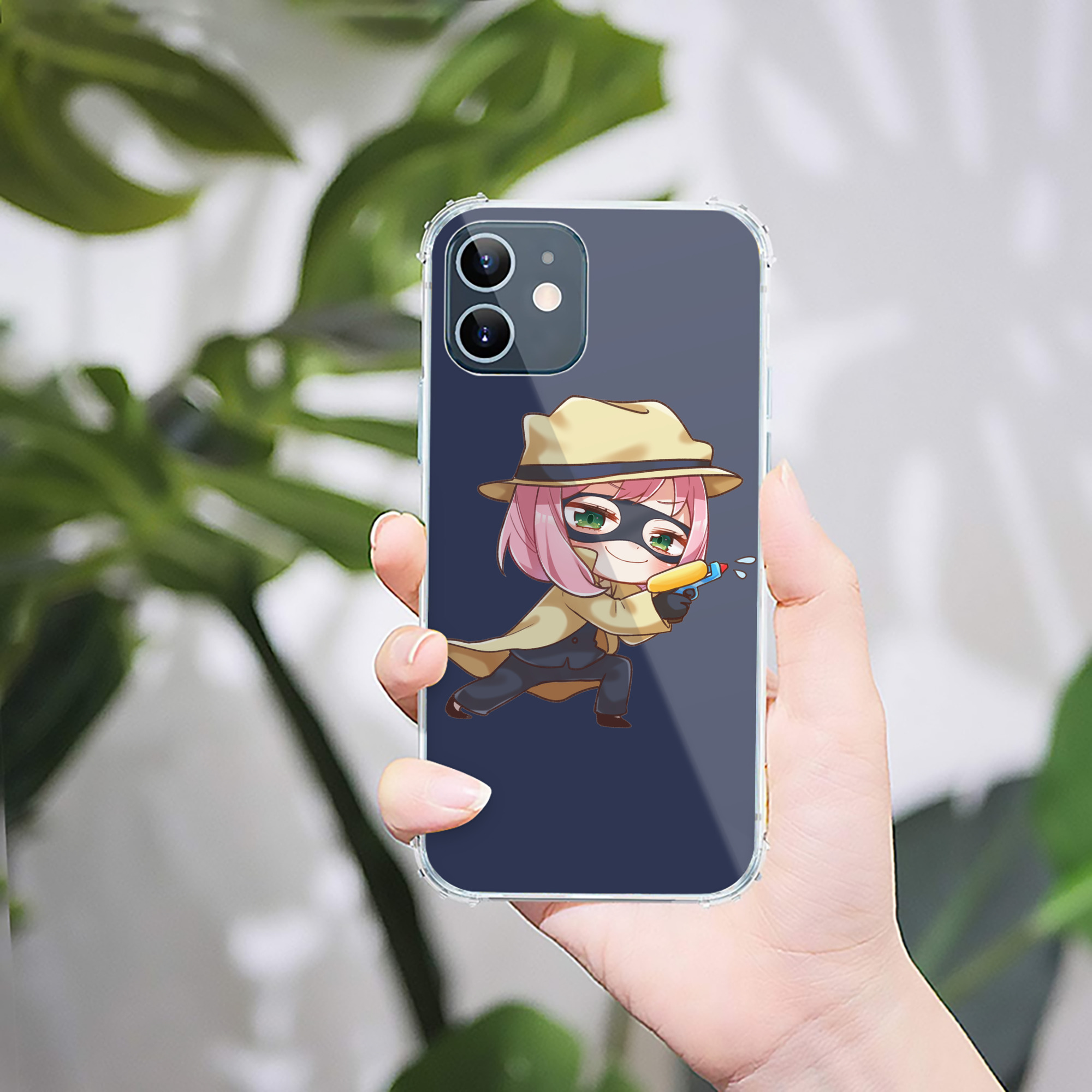 （画像用） SPY×FAMILY间谍家家酒 【iPhone 12シリーズ対応】透明スマホケース（クリアソフトケース）